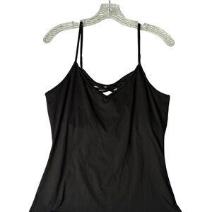 Black Front Crisscross Strap Cami – Boston Proper – M